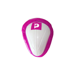 Durable Red and <b>White</b> <b>Cricket</b> Groin Guard with Wood Padded Protection for Men and Women 12 Years and Above - Product Image 4