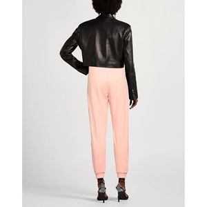 Casual Cotton Linen Pants Breathable Mid Waist Fitness active wear trousers tracksuits Solid Color Straight Pattern pants - Product Image 3