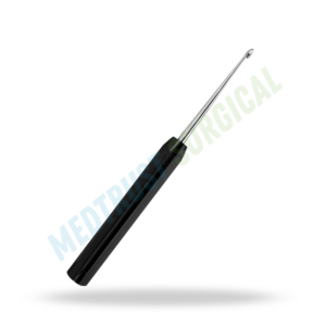 Toothed Long Handle Curettes 15 Inch Neurosurgical Instrument Spine Surgery Bone Scraping Curette Tool - Product Image 3