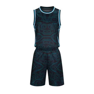 Tenues de basketball pour adultes, ensembles d'uniformes de basketball pour hommes, maillots de basket-ball respirants à séchage rapide, taille plus, vêtements de basket-ball respirants - Product Image 1