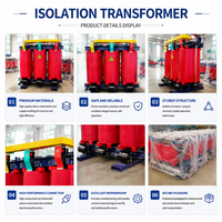 Transformateur d'isolement sec SCB 3000 kVA, triphasé, bobinage en cuivre, 600-690 V, faible perte, haute efficacité