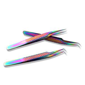 Precision <b>Eyelash</b> Tweezers Stainless Steel Lash Extension <b>Tools</b> for Professional <b>Beauty</b> Salon Supplies Customize Logo - Product Image 5