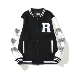 Vestes universitaires de qualité supérieure pour hommes, broderie et personnalisation, manches longues avec deux poches latérales. - Product Image 4