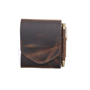 <span class=keywords><strong>Portafoglio</strong></span> Lungo Vintage in Vera Pelle con Chiusura <span class=keywords><strong>a</strong></span> Bottone, Fatto <span class=keywords><strong>a</strong></span> Mano, Fodera in Camoscio, Decorato con Bottoni - Product Image 1
