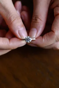 High Quality Fine <b>Craft</b> Round Cut Diamond <b>Ring</b> for Casual Wear Office Use Wedding and Anniversary Gift Available at Best Price - Product Image 3