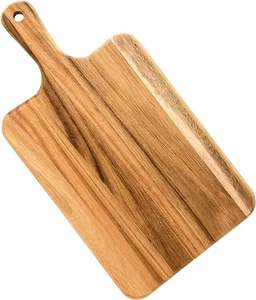 Elegante Tabla de Cortar de Madera de Teca con Superficie Pulida y Construcción Resistente para Cocina de Lujo - Product Image 6