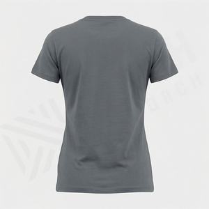 T-shirt décontracté pour femme, léger et respirant, option de logo personnalisable, idéal pour le temps chaud, couleur personnalisée, vêtements haut de gamme - Product Image 2