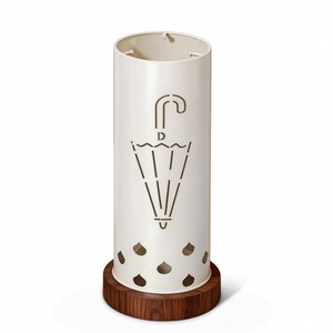 ขาตั้งร่มโมเดิร์นเคลือบแลคเกอร์สีขาว MDF พรีเมียม - ขายส่งจากอินเดีย - Product Image 2