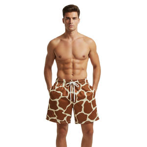 2026 High Quality 5 Inch Polyester Casual Basketball Shorts Custom Double-Layer Sublimation Solid <b>Elastic</b> Waist Sports Shorts - Product Image 1