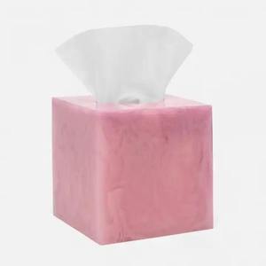 Boîte à mouchoirs en résine de qualité supérieure, élégante et personnalisable, pour la maison, le bureau ou l'hôtel - Product Image 5