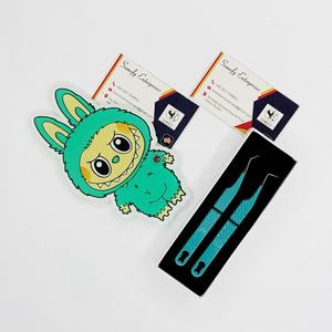 Pinzas de extensión de pestañas de acero inoxidable MOQ pequeñas al por mayor con agarre perfecto Pinzas de azulejos de pestañas sostenibles - Product Image 5