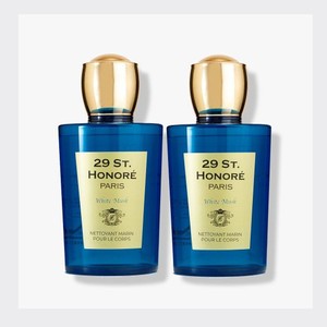 Gel douche VINGT NEUF ST HONORE 1779 Nettoyant de Marine White Musk 2 pièces Fabriqué en Corée Pour tous types de peau - Product Image 3