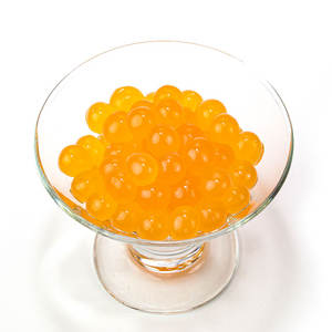Billes de tapioca éclatantes au fruit de la passion - pour les desserts au bubble tea et les desserts glacés - Product Image 3