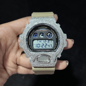 Montres Moissanite Demi-Précieuses et Boîtier en Argent 925 – Pièces Intemporelles avec Boîtier Rond Artistique pour une Précision Fonctionnelle - Product Image 3