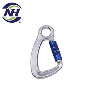 Equipo DE SEGURIDAD Mosquetón de minería Gancho de acero con 23kN Fuerza de rotura 391G Peso - Product Image 5