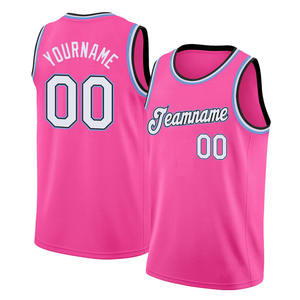 Maillot de basketball personnalisé et sur mesure 100 % polyester respirant, anti-humidité, protection UV, imprimé sur mesure 2026 - Product Image 1