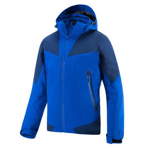 <b>Red</b> Black Men's Casual <b>Waterproof</b> Windproof Softshell Hooded Zip up Outdoor Hiking <b>Jacket</b> Winter Wear - Product Image 2