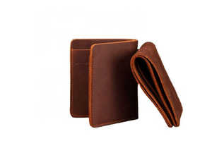 Portefeuille en cuir pour homme, nouvelle mode, vente en gros, fabrication en usine, léger, service OEM, personnalisable - Product Image 4