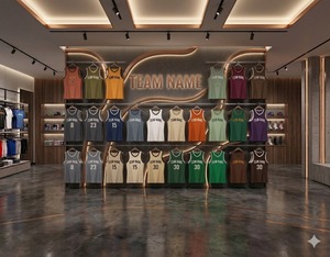 OEM Wholesale Custom Sublimation Basketball Uniforms Breathable Soft Fabric Digital Print Plus Size Men Women Adults Team V-neck - Product Image 3