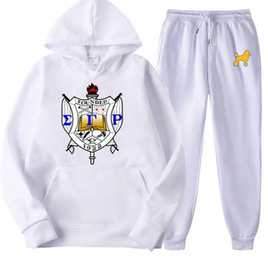 Conjunto Deportivo con Sudadera con Capucha Estilo Nuevo de Sigma Gamma Rho, Sudadera Deportiva Personalizada, Conjunto Deportivo Informal, Ropa Deportiva OEM - Product Image 1
