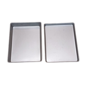 Best Industrial and Commercial Use <b>Oven</b> Safe and Washable Aluminised Steel Multipurpose Trays 600x400x50mm at Low Price - Product Image 1