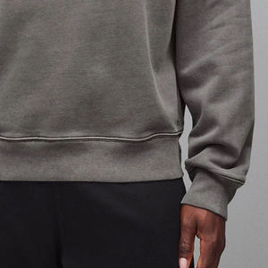 Sweat-shirt pour homme à texture douce et coupe décontractée, prix avantageux pour les commandes en gros / Coupe ample pour plus de confort avec logo - Product Image 4