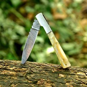 Couteaux pliants à verrouillage arrière, sécurisés avec lame droite pour une utilisation répétée en toute sécurité dans des conditions difficiles - Product Image 6