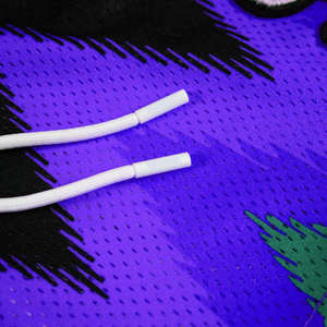 Pantalones Cortos Sublimados Unisex Azul Marino con Cordón Ajustable, Casuales, Transpirables, Ligeros, 100% Poliéster, para Niños, Corte Regular, Diseño Sólido - Product Image 5