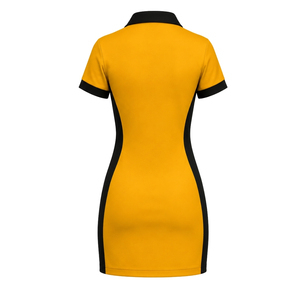 Robe Polo Femme Personnalisée Sigma Gamma Rho avec Panneaux Latéraux, Col et Manches Courtes, Tenue d'Équipe, Vêtements de Sport Athlétiques, Fournisseur OEM ODM - Product Image 2