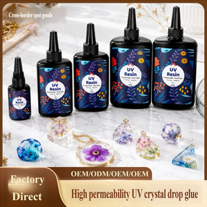 Resina UV Transparente de Alta Calidad de 250g, Resina UV No Tóxica de Curado Rápido para Principiantes, para Joyería Hecha a Mano - Product Image 4