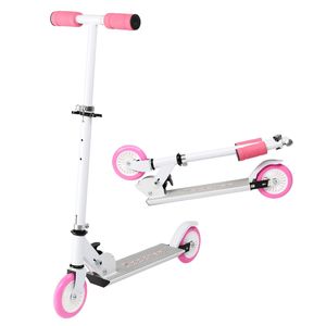 Monopattino Elettrico Rosa Regolabile in Altezza per Adolescenti, Facilmente Pieghevole per Uso Esterno - Product Image 5