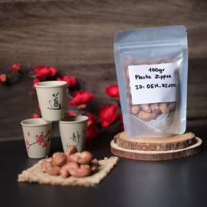 Noix de cajou grillées biologiques du Vietnam en gros, qualité supérieure, 100g, fermeture éclair, prix direct usine OEM, fabricant vietnamien - Product Image 5