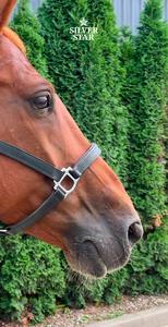 Cabestro para Caballo de Cuero Marrón Habanero de Primera Calidad, Trenzado a Mano, con Herrajes de Latón Resistentes y Ajustables, en Tamaños Full y Cob - Product Image 2