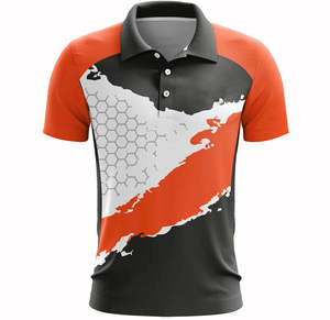 Camiseta de Cricket Personalizada / Camiseta de Cricket con Estampado Personalizado, Sublimación Roja, Blanca y Negra con Diseño y Logotipo Personalizados PK - Product Image 2