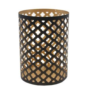 Venta caliente decoración del hogar de lujo Navidad oro votivo portavelas para decoración de Navidad - Product Image 1