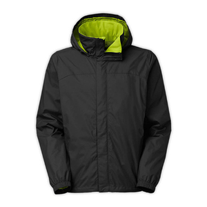 Chaqueta Impermeable con Capucha para Hombre, Color Sólido, Cierre de Cremallera, para Senderismo al Aire Libre, Corte Regular, Invierno, 100% Poliéster, Bolsillos Delanteros - Product Image 1