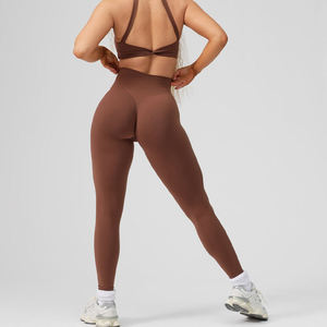 Leggings de Yoga de Cintura Alta para Mujer, Ecológicos, de Secado Rápido, hasta la Pantorrilla, con Efecto Levanta Glúteos en V, Ajustados, para Entrenamiento y Running - Product Image 4
