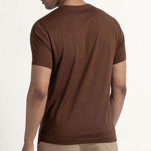Camiseta Lisa Transpirable para Uso Casual y Actividades al Aire Libre, Camiseta Casual Elegante para Hombre, Camiseta Suave y Cómoda con Cuello Redondo para Uso Diario - Product Image 3