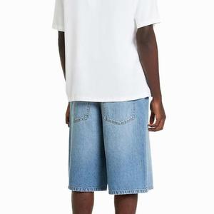 Shorts en jean déchiré unisexe pour homme, coupe droite, séchage rapide, style vintage, pour l'été – Vente en gros de vêtements décontractés streetwear - Product Image 4