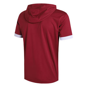 Sudadera con Capucha Personalizada con Logotipo para Hombre, Camiseta de Manga Corta, Estilo Urbano, Vintage, Básica, de Algodón Mezclado, Informal, HipHop, Sudadera Regular para Hombre - Product Image 2