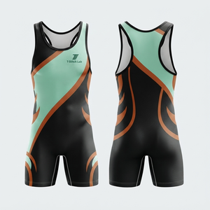 Best Manufacturer Men's Wrestling <b>Singlet</b> Custom Team Logo <b>Weightlifting</b> Lightweight Suit For Unisex - Product Image 6