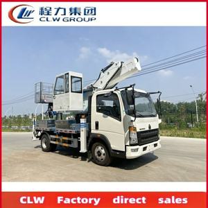 Howo 33 מ 'הידראולי עבודה אווירית פלטפורמה איש להרים משאית 36 מ' גובה גבוה פעולה אווירית דלי משאית מחיר - Product Image 4