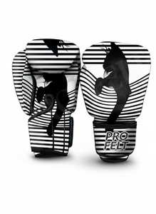Latest Design Striped OEM ODM High Density Foam Boxing Training <b>Gloves</b> High Protection Sparring Punching Comfort Fit Anti Shock - Product Image 4