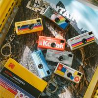 Authentique KODAK CHARMERA Porte-clés Appareil Photo Numérique Boîte Mystère Mini Digicam Originale avec 4 Cadres 7 Filtres 1.6MP pour Collectionneurs