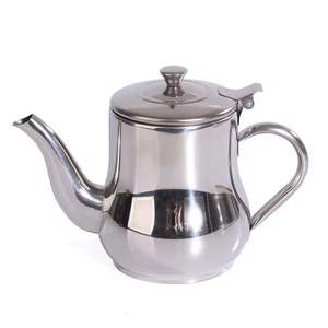 Cafetera Árabe de Cobre Martillado de Lujo, Tetera Dallah Islámica, Olla Tradicional de Metal para Servir Té con Tapa - Product Image 2