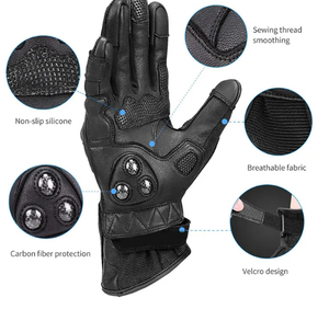Gants de moto à marque privée, équipement de moto toutes saisons, fourniture directe d'usine pour les marques et les distributeurs internationaux - Product Image 4