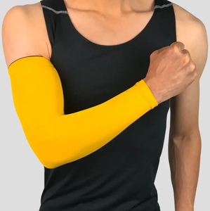 Manchons de sport professionnels pour hommes 2026 – Manchons de compression pour fitness avec protection du coude et logo personnalisé - Product Image 3