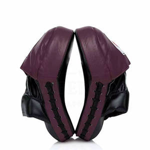 Almohadillas de boxeo curvas al por mayor para entrenamiento, manoplas de boxeo, almohadillas de enfoque, manoplas con logo personalizado, almohadillas de palma de cuero PU para patadas - Product Image 4