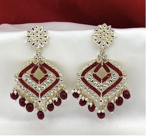 Pendientes de Moda al por Mayor para Mujer, Chapados en Oro, con Cristales y Diamantes de Imitación, para Bodas, Fiestas y Regalos - Product Image 3