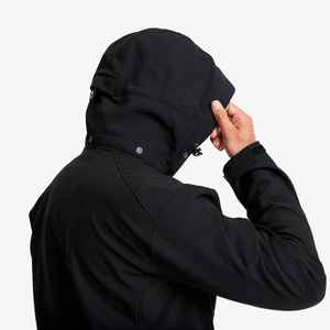 <b>Men's</b> Hooded <b>Fleece</b> <b>Jacket</b> Windproof Zipper Closure Regular Fit Solid Color Winter Casual Wear Polyester Shell - Product Image 3